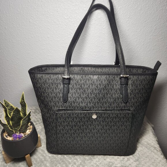 Authentic – Michael Kors Jet Set Medium Logo Tote Bag – PRICE IS FIRM - Picture 1 of 13